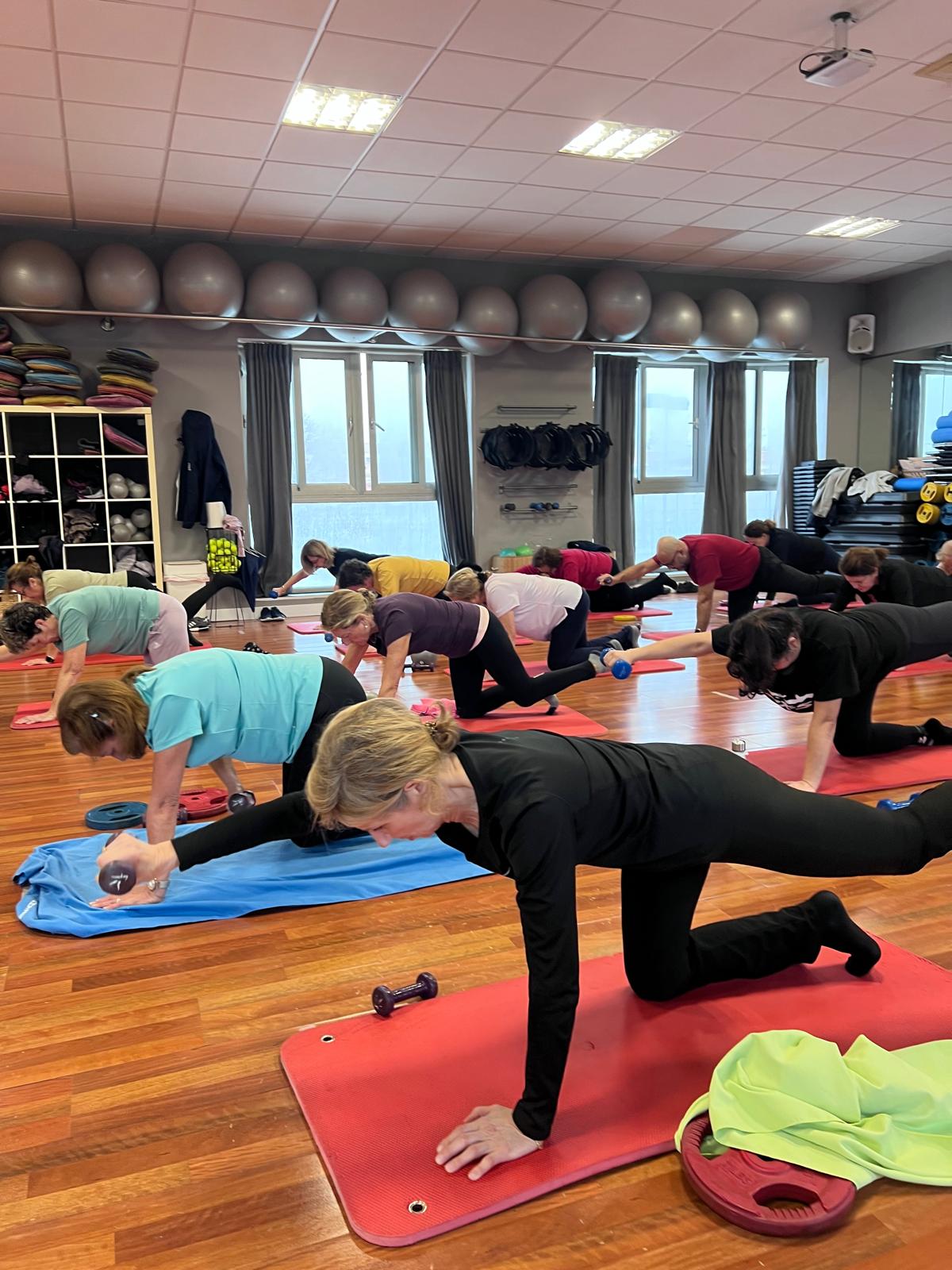 Pilates en acción